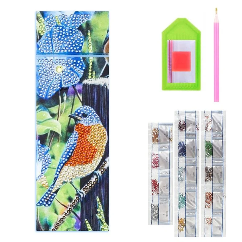 Diamond Painting Stiftebox Vogel