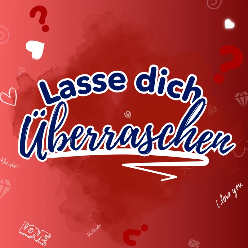 Diamond Painting Mystery-Box "Liebe & Herzen" (#1)