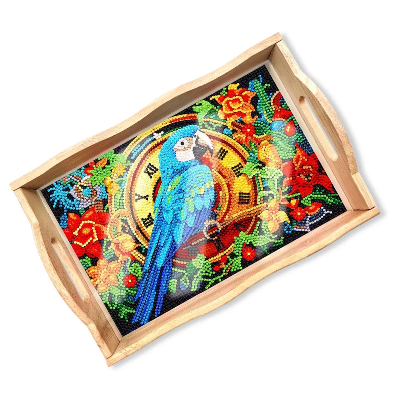 Diamond Painting - Serviertablett "Colors & Fantasy"