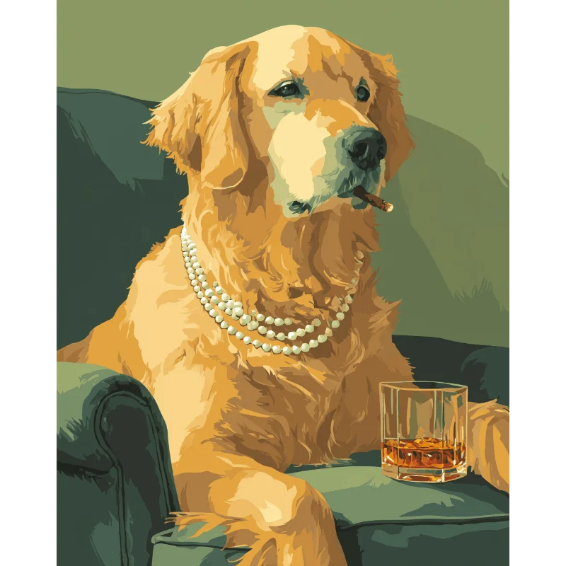 Der gesellige Retriever