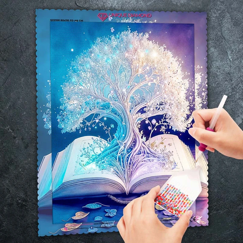 5D Diamond Painting – Zauberbuch