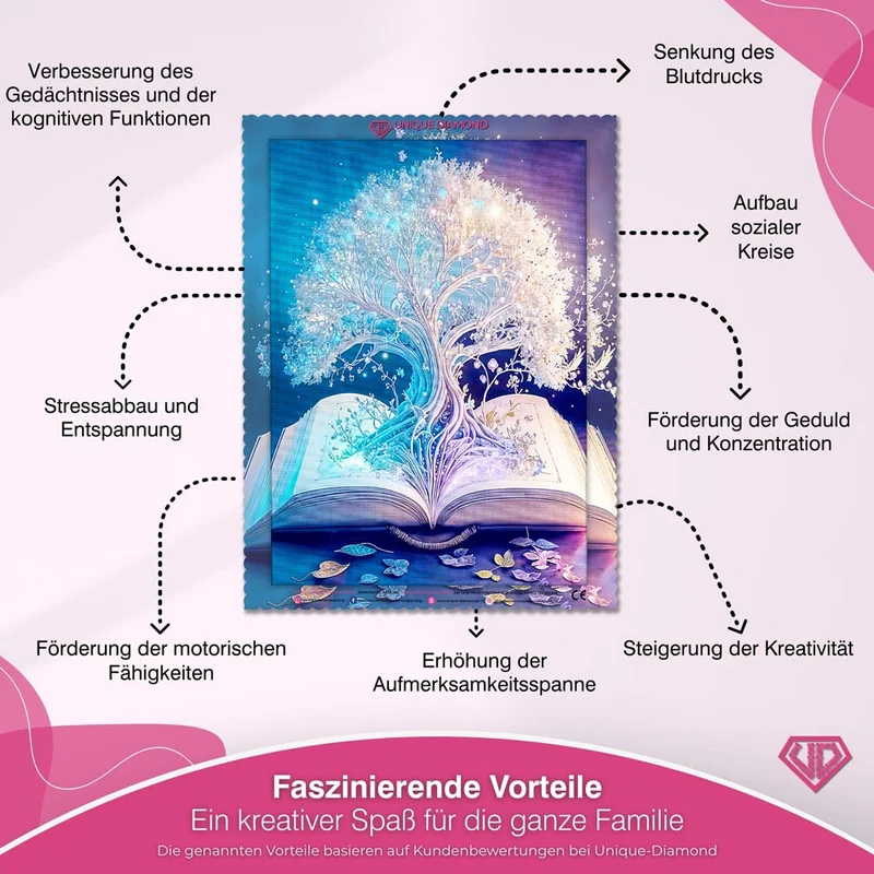 5D Diamond Painting – Zauberbuch