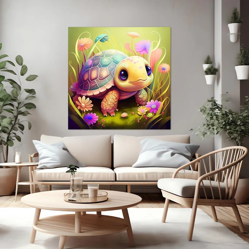 5D Diamond Painting – Schildkröte