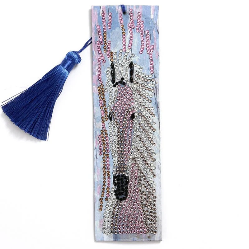 Diamond Painting Lesezeichen Pferd