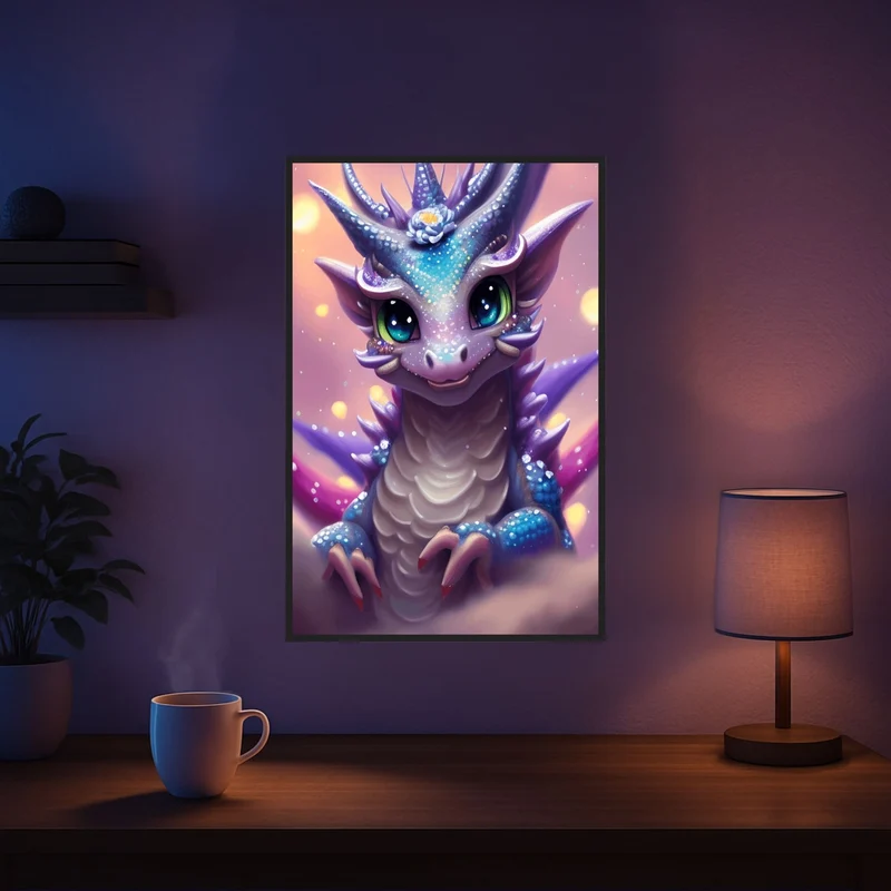 Diamond Painting Multi Special - Cute Dragon