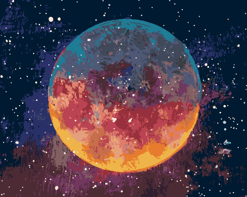 Diamond painting - FANTASY MOND