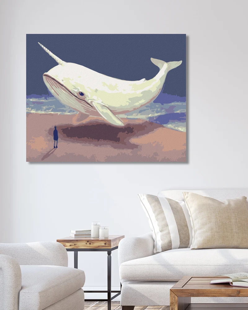 Diamond painting - FANTASY WALFISCH