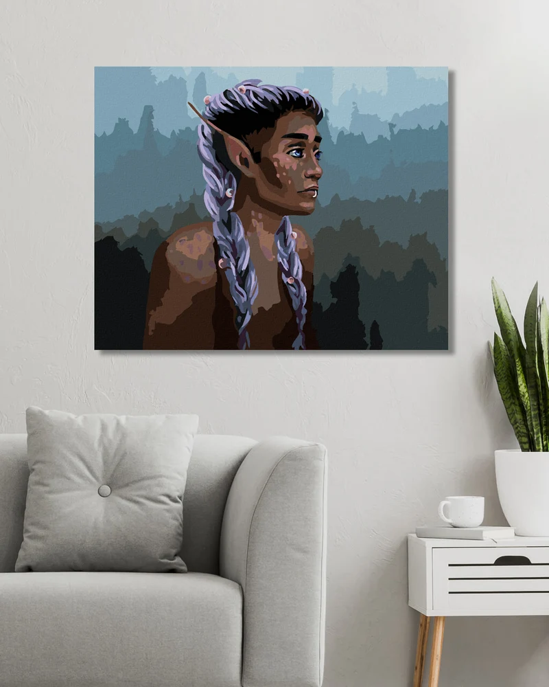 Diamond painting - ELFENFRAU