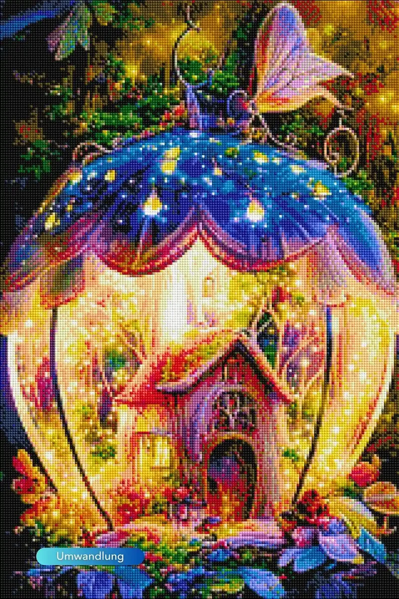 Diamond Painting - Fantasiehaus