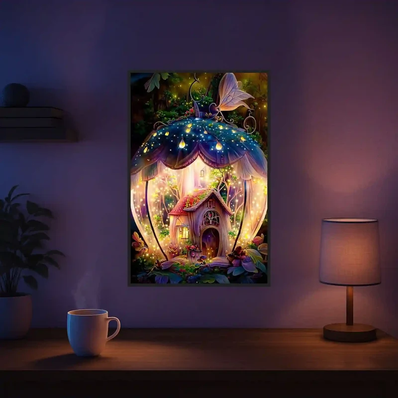 Diamond Painting - Fantasiehaus