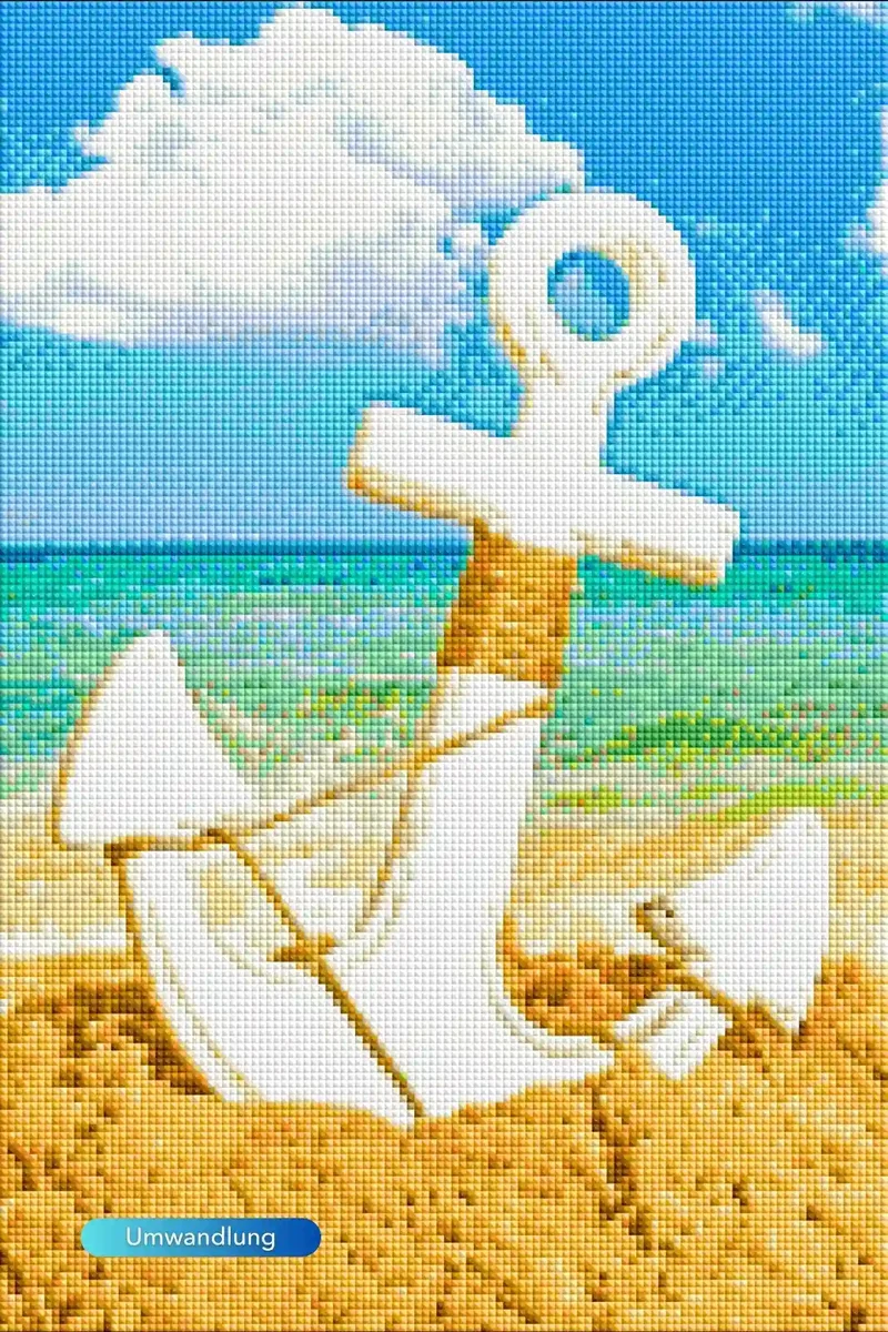 Diamond Painting - Anker der Hoffnung