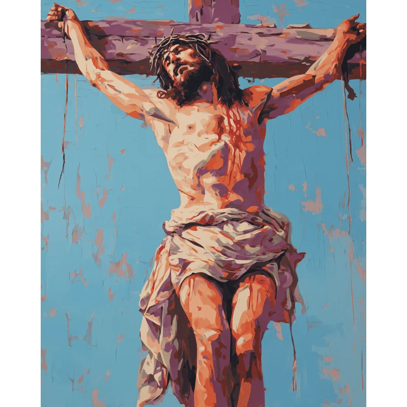 Jesus am Kreuz
