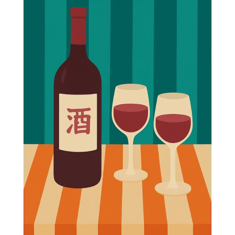 Asiatischer Wein
