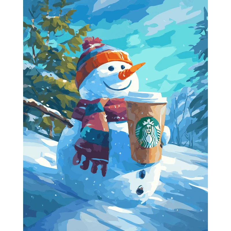 Schneetag-Latte