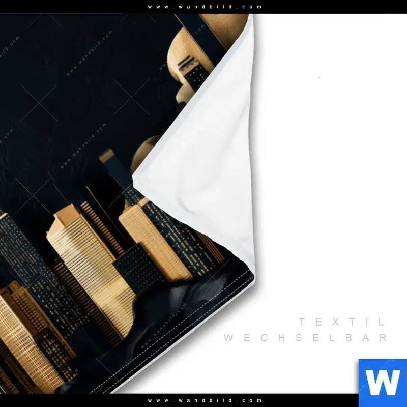 Wechselmotiv | Golden City Dreams | Querformat