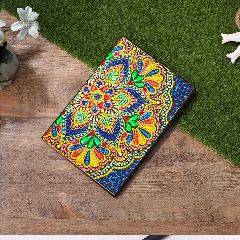 Diamond Painting Notizbuch Blume
