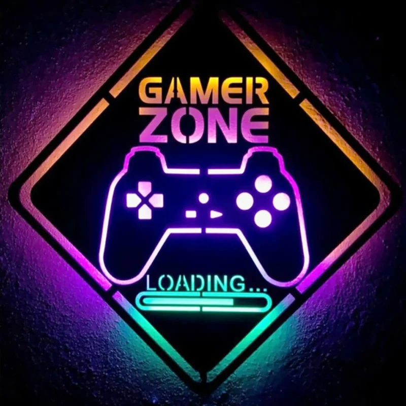 Diamond Painting Leuchtbild Special - Gamer Zone