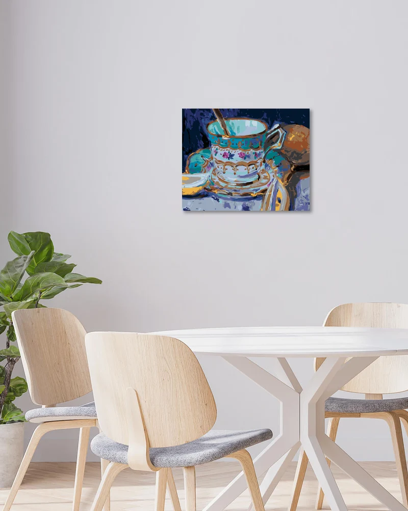 Diamond painting - TEE IN EINER BEMALTEN TASSE