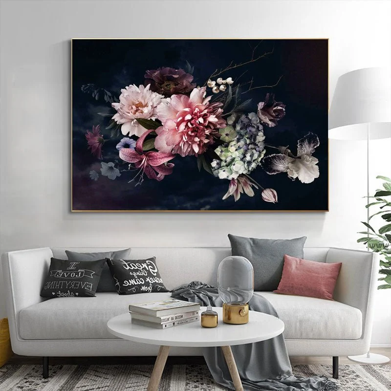 5D Diamond Painting – Exklusiver Blumenstrauß