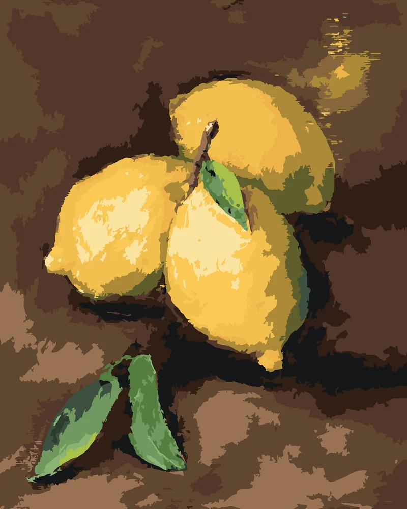 Diamond painting - ZITRONEN