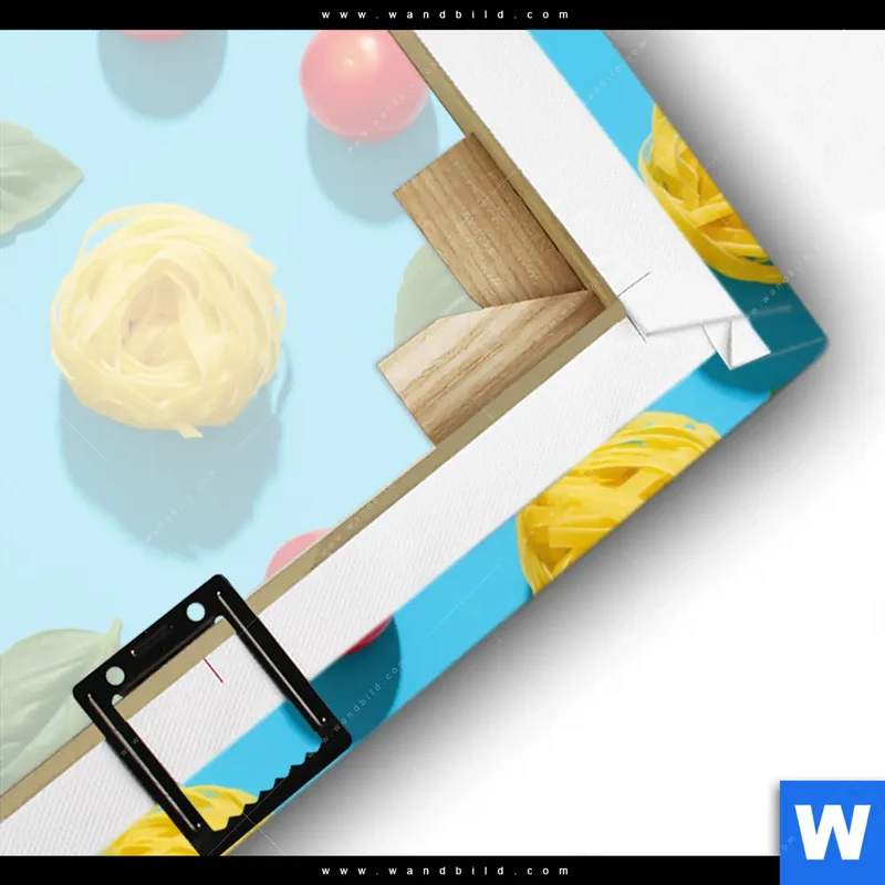 Leinwandbild | Bella Pasta Pop | Querformat