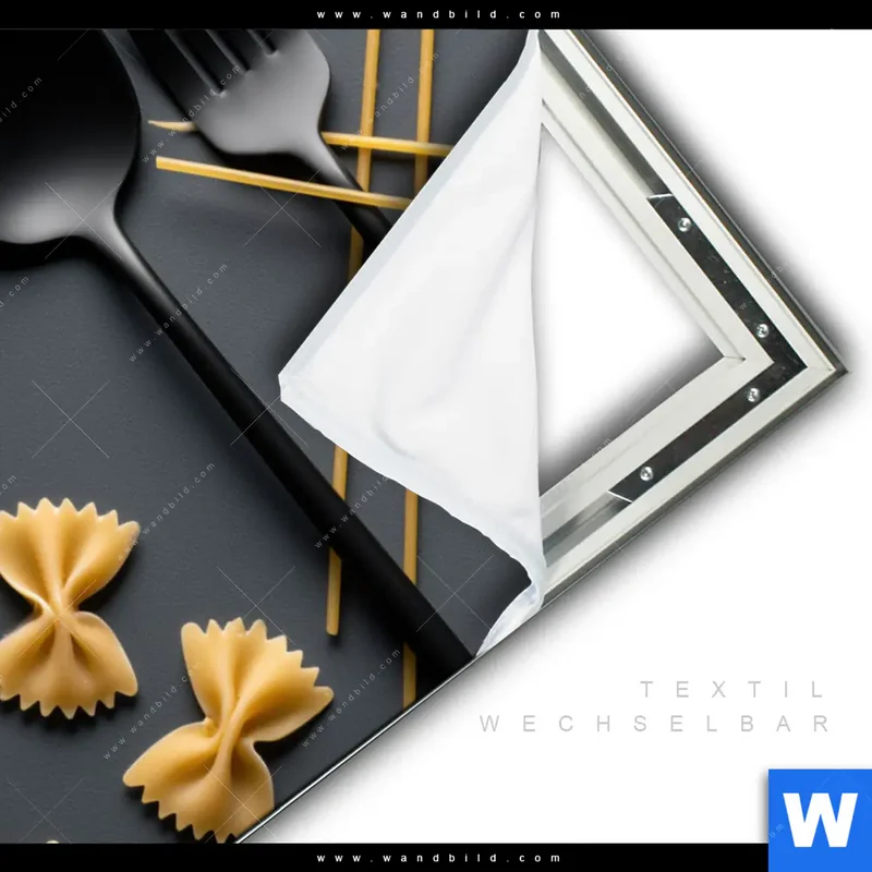 Spannbild | Pasta – Stilvoll serviert | Hochformat
