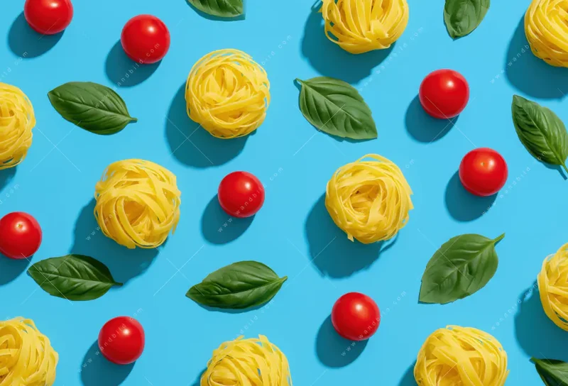 Canvalight® Leuchtbild | Bella Pasta Pop | Quadrat