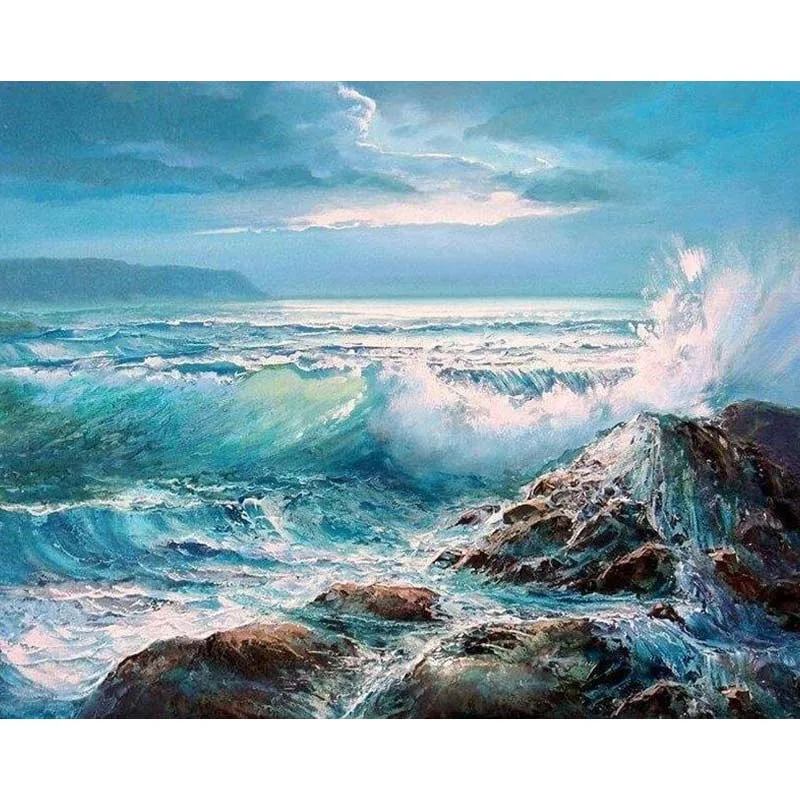 5D Diamond Painting – Ozean