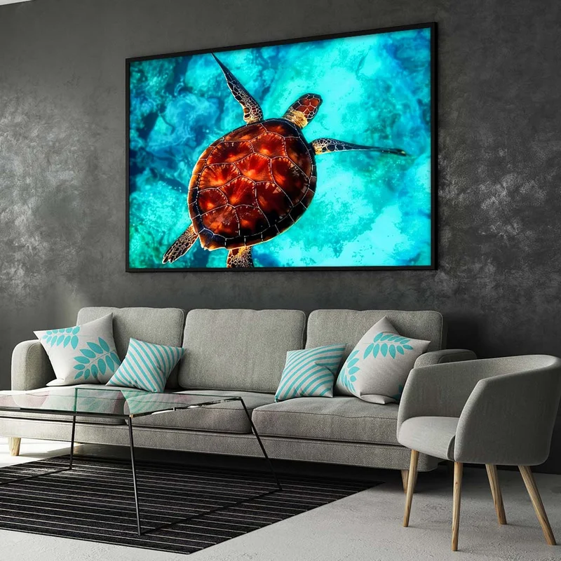 5D Diamond Painting – Ozean Schildkröte