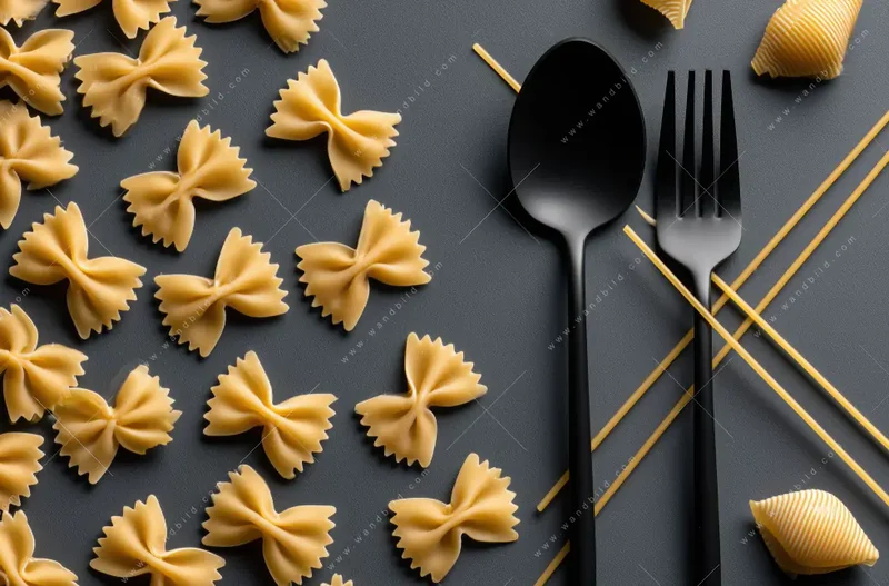 Canvalight® Leuchtbild | Pasta – Stilvoll serviert | Querformat