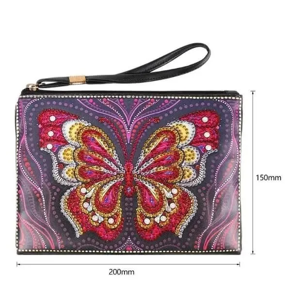 Diamond Painting Handgelenktasche Schmetterling