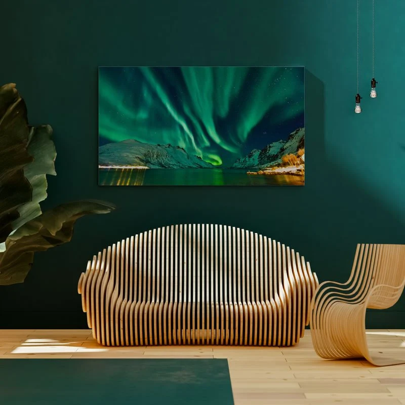 5D Diamond Painting – Aurora Landschaft