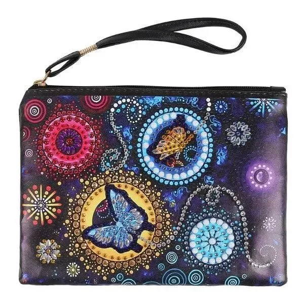 Diamond Painting Handgelenktasche Schmetterling