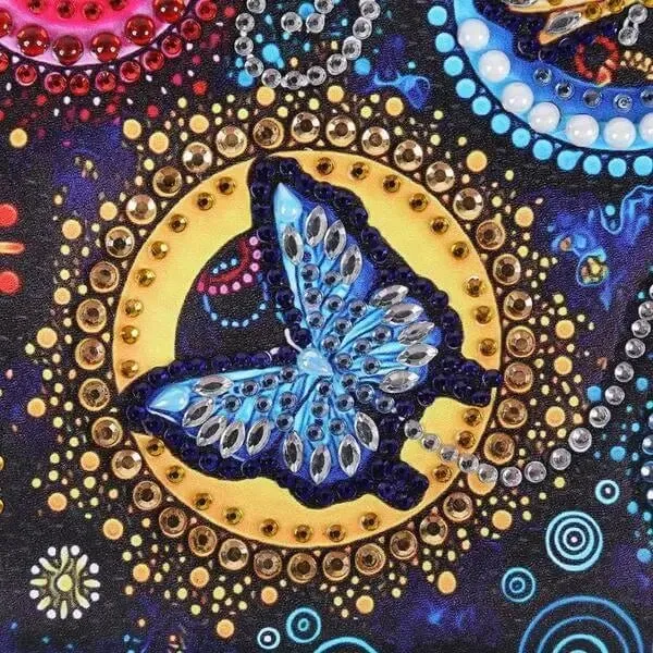 Diamond Painting Handgelenktasche Schmetterling