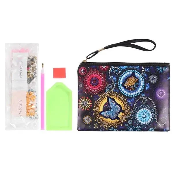 Diamond Painting Handgelenktasche Schmetterling