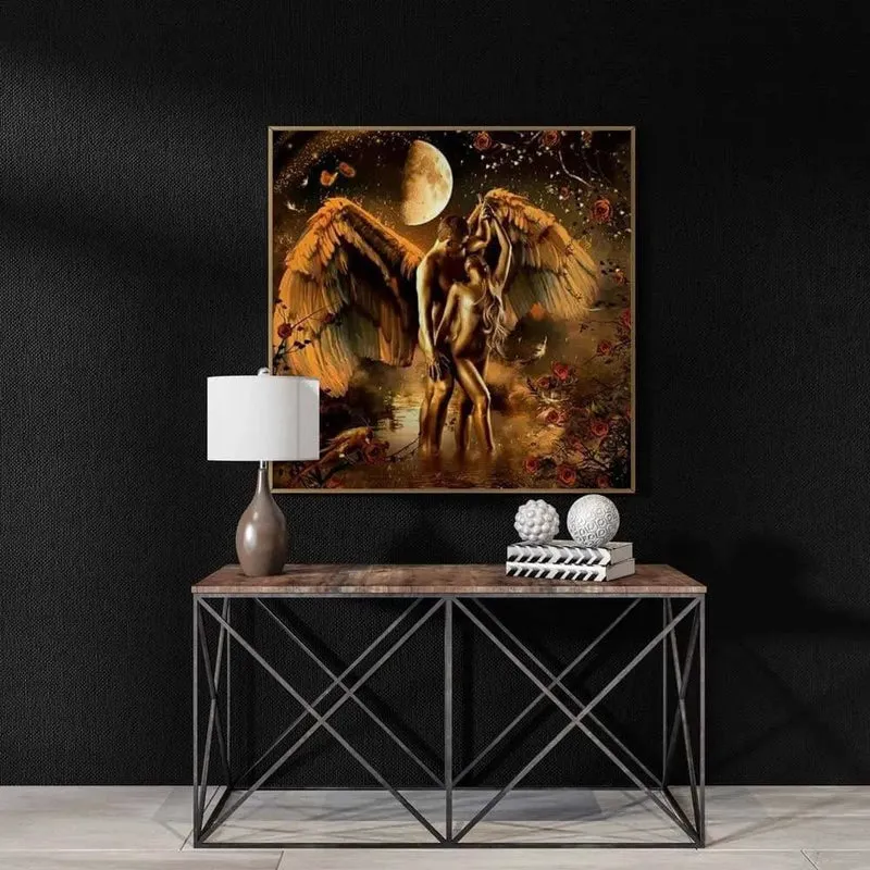 5D Diamond Painting – Zwei Engel