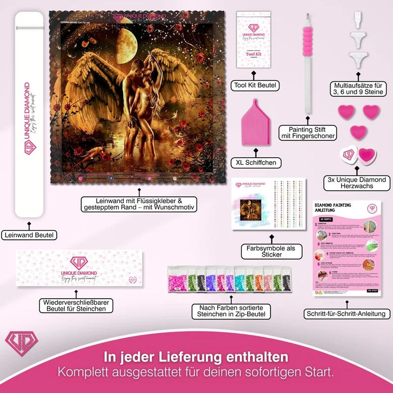 5D Diamond Painting – Zwei Engel