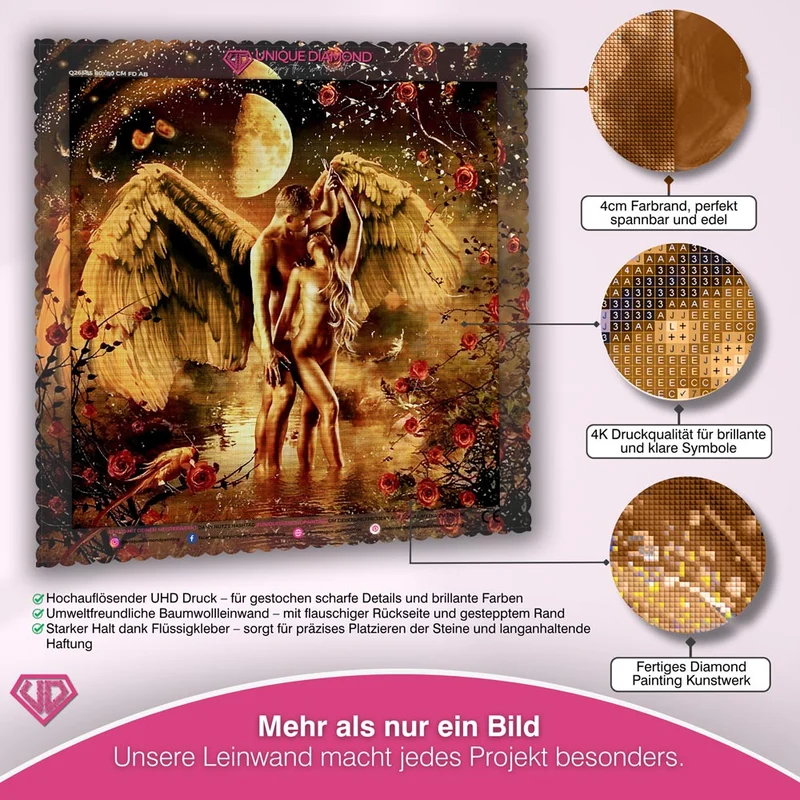 5D Diamond Painting – Zwei Engel