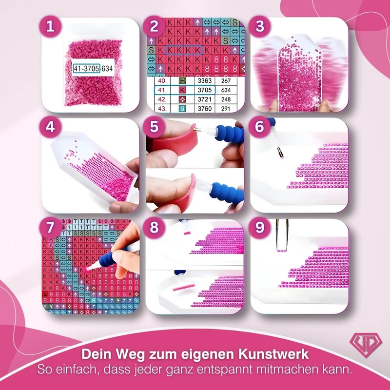 5D Diamond Painting – Teich Landschaft
