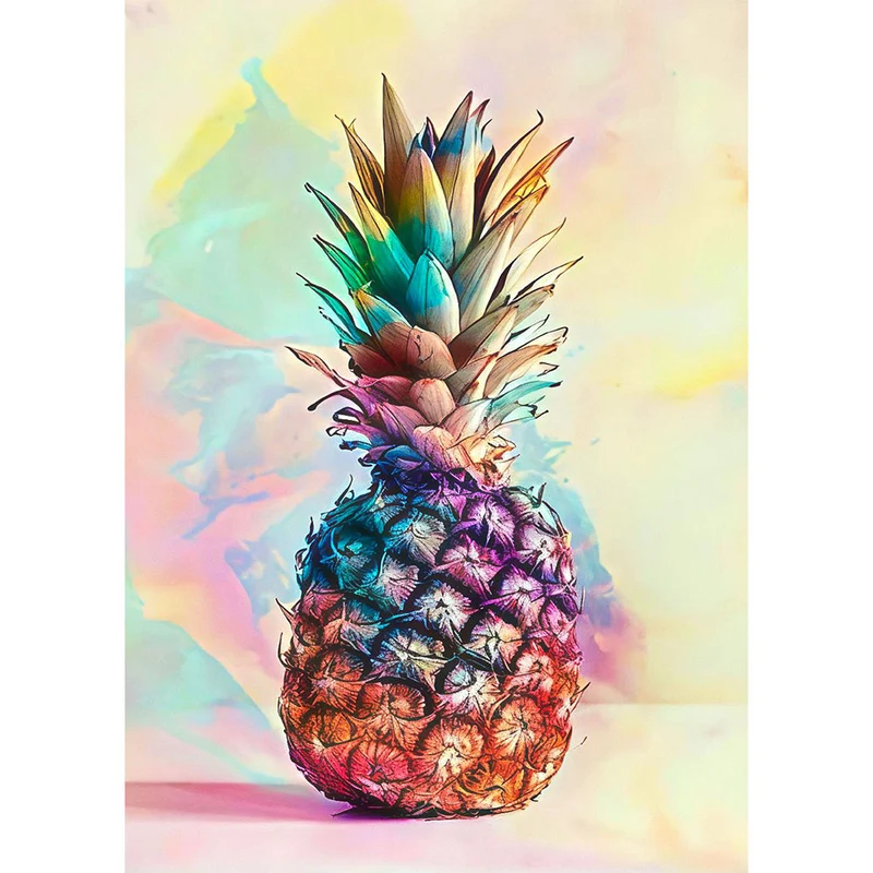 5D Diamond Painting – Bunter Ananas
