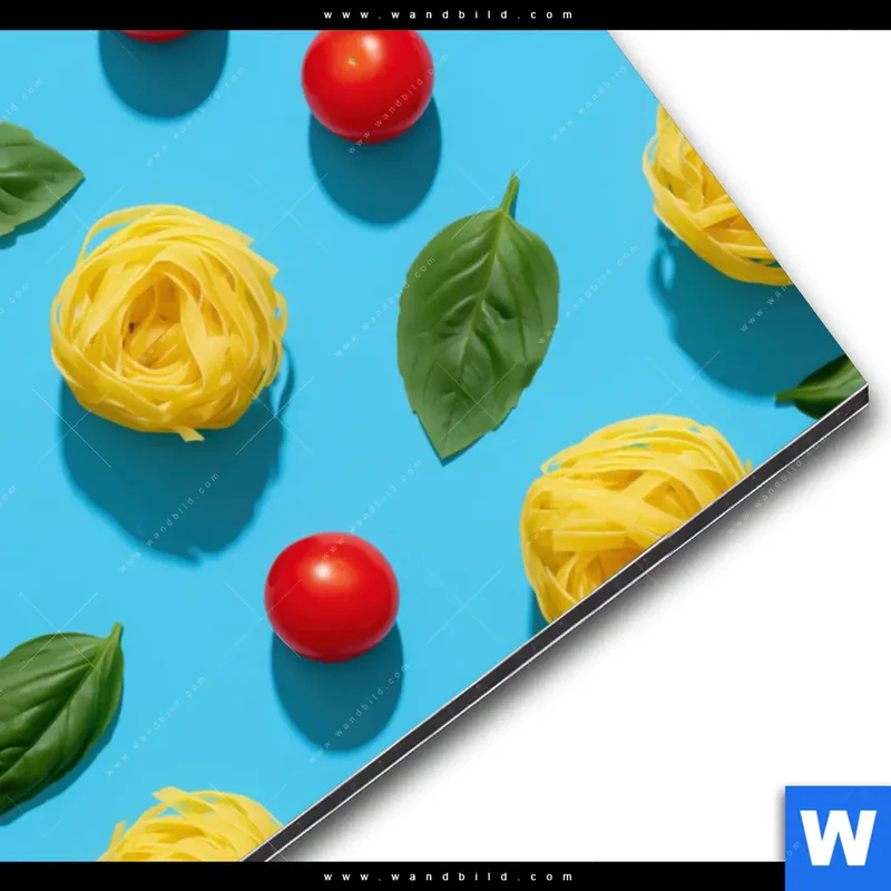 Alu-Dibond Bild | Bella Pasta Pop | Querformat