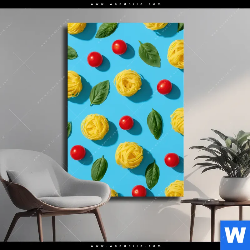 Leinwandbild | Bella Pasta Pop | Hochformat