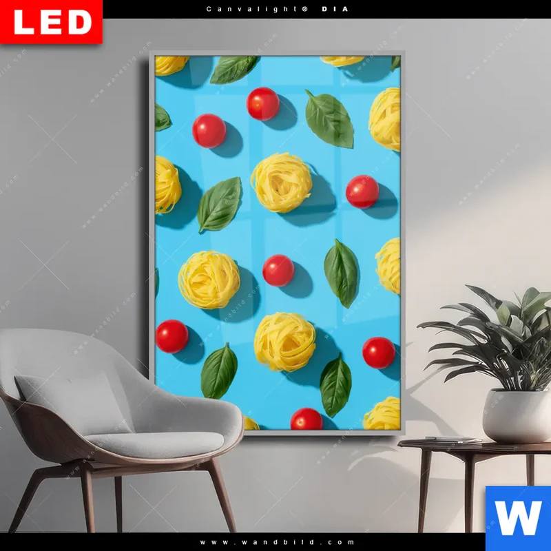 Wechselmotiv Acrylglas Canvalight® DIA | Bella Pasta Pop | Hochformat