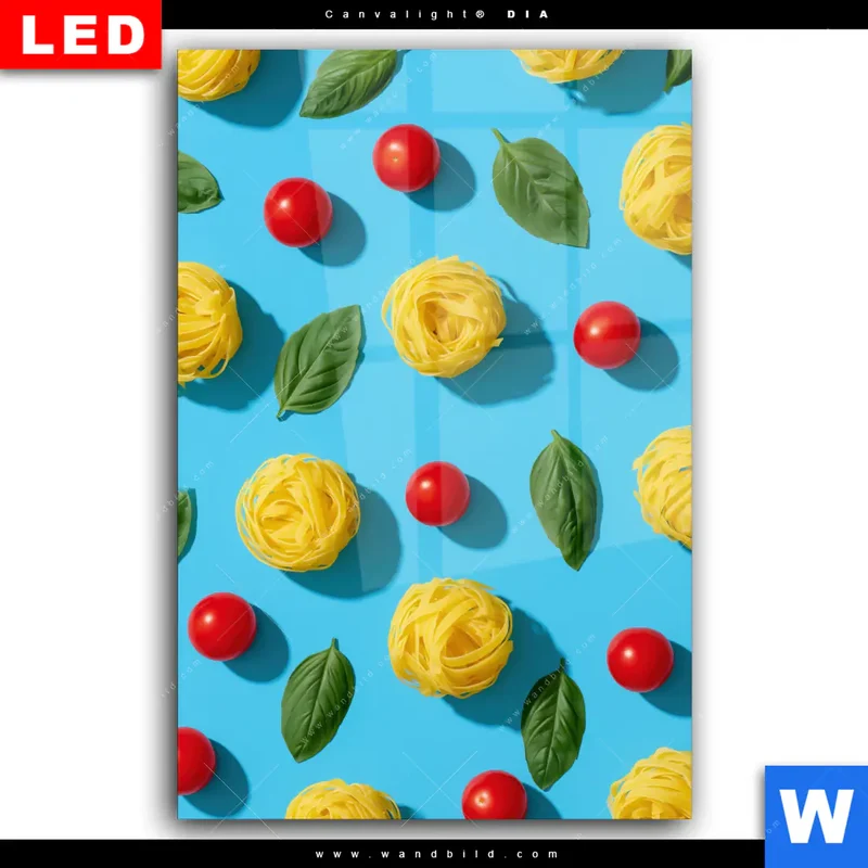 Wechselmotiv Acrylglas Canvalight® DIA | Bella Pasta Pop | Hochformat
