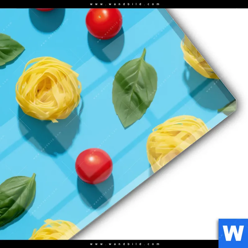 Acrylglasbild | Bella Pasta Pop | Hochformat