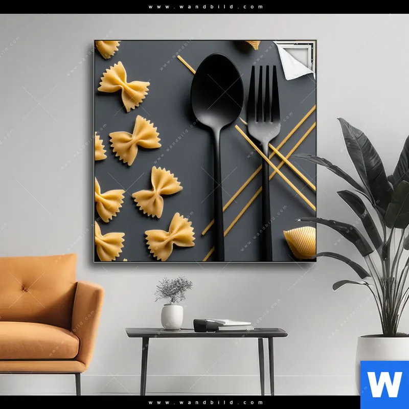Spannbild | Pasta – Stilvoll serviert | Quadrat