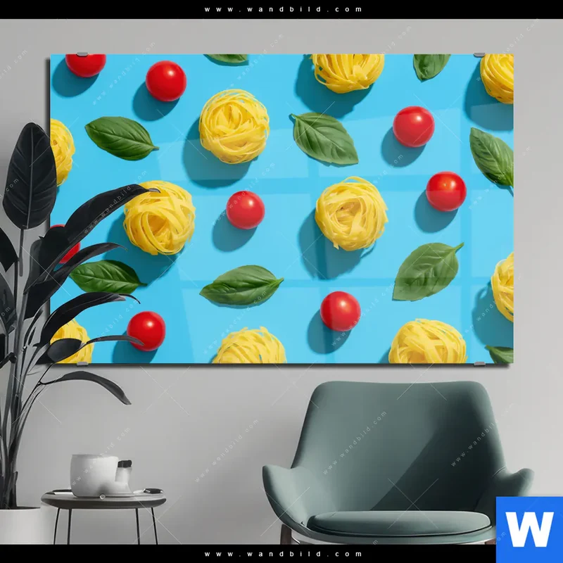 Acrylglasbild | Bella Pasta Pop | Querformat