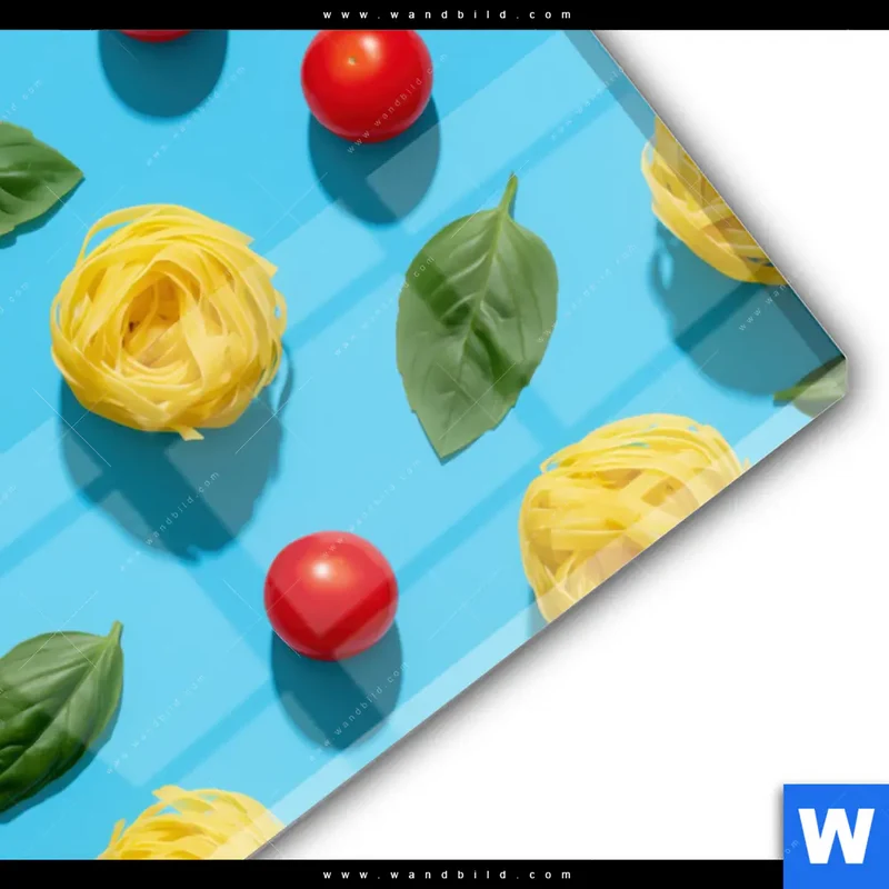 Acrylglasbild | Bella Pasta Pop | Querformat
