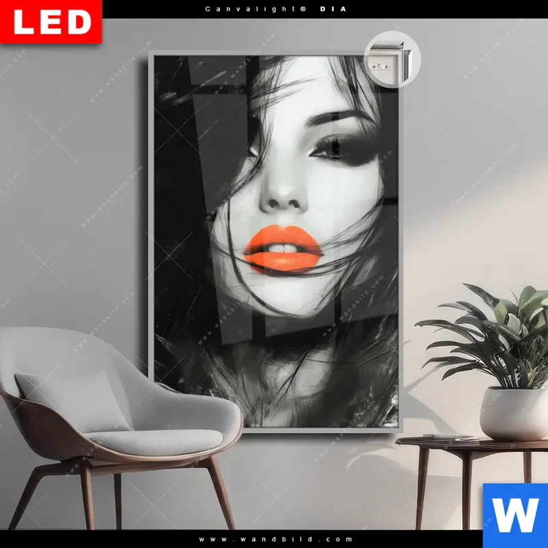 Leuchtbild Acrylglas Canvalight® DIA | Mystic Glamour | Hochformat
