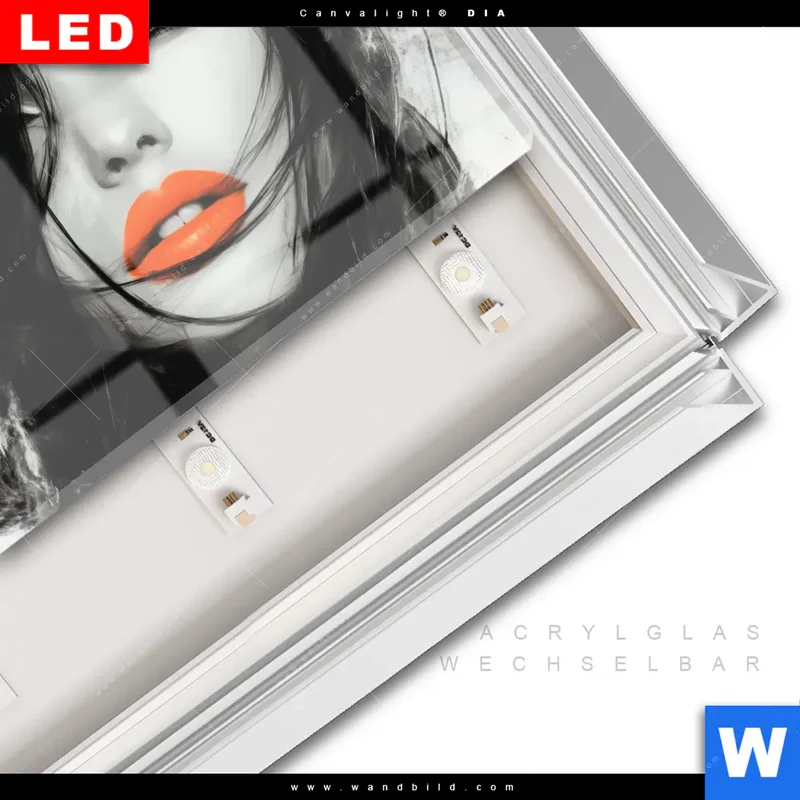 Leuchtbild Acrylglas Canvalight® DIA | Mystic Glamour | Querformat